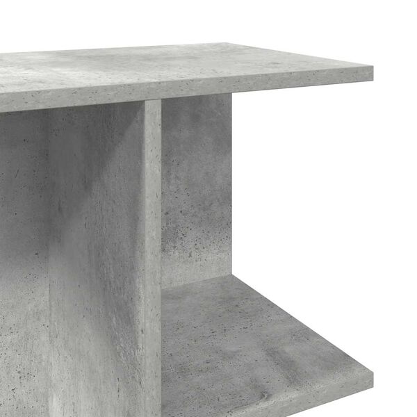 vidaXL Κομοδίνο Γκρι Σκυρ. 46,5x29x61 εκ. από Επεξεργασμένο Ξύλο
