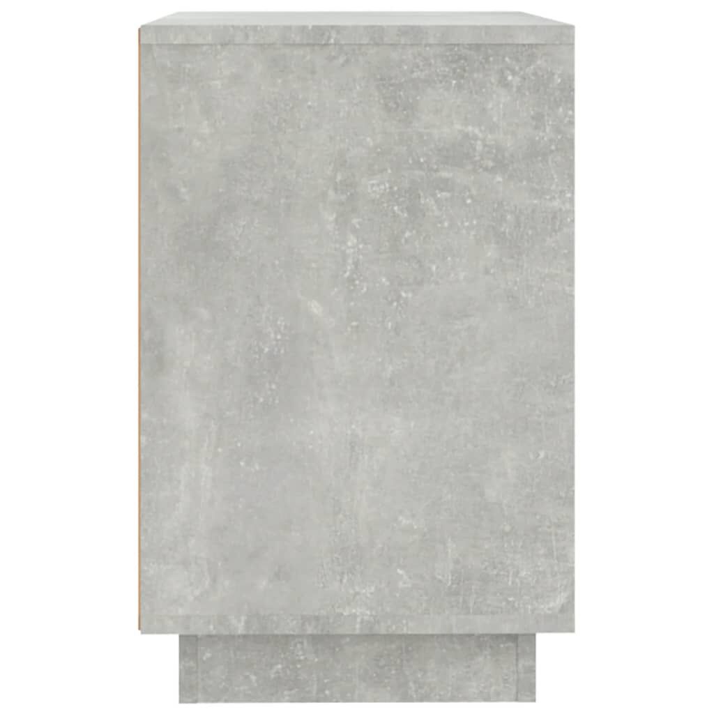 vidaXL Ντουλάπι Γκρι Σκυροδέματος 102x35x60 εκ. Επεξεργασμένο Ξύλο