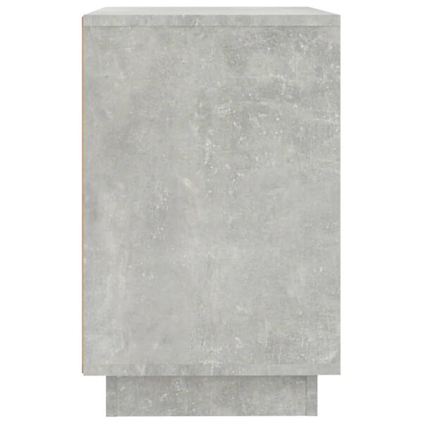 vidaXL Ντουλάπι Γκρι Σκυροδέματος 102x35x60 εκ. Επεξεργασμένο Ξύλο