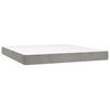 vidaXL &Kappa;&rho;&epsilon;&beta;ά&tau;&iota; Boxspring &mu;&epsilon; &Sigma;&tau;&rho;ώ&mu;&alpha; &Alpha;&nu;&omicron;&iota;&chi;&tau;ό &Gamma;&kappa;&rho;&iota; 160x200 &epsilon;&kappa;. &Beta;&epsilon;&lambda;&omicron;ύ&delta;&iota;&nu;&omicron;