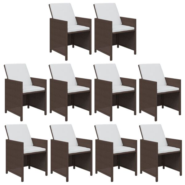 vidaXL &Sigma;&epsilon;&tau; &Tau;&rho;&alpha;&pi;&epsilon;&zeta;&alpha;&rho;ί&alpha;&sigmaf; &Kappa;ή&pi;&omicron;&upsilon; 11 &tau;&epsilon;&mu;. &Kappa;&alpha;&phi;έ &alpha;&pi;ό &Sigma;&upsilon;&nu;&theta;. &Rho;&alpha;&tau;ά&nu; &mu;&epsilon; &Mu;&alpha;&xi;&iota;&lambda;ά&rho;&iota;&alpha;