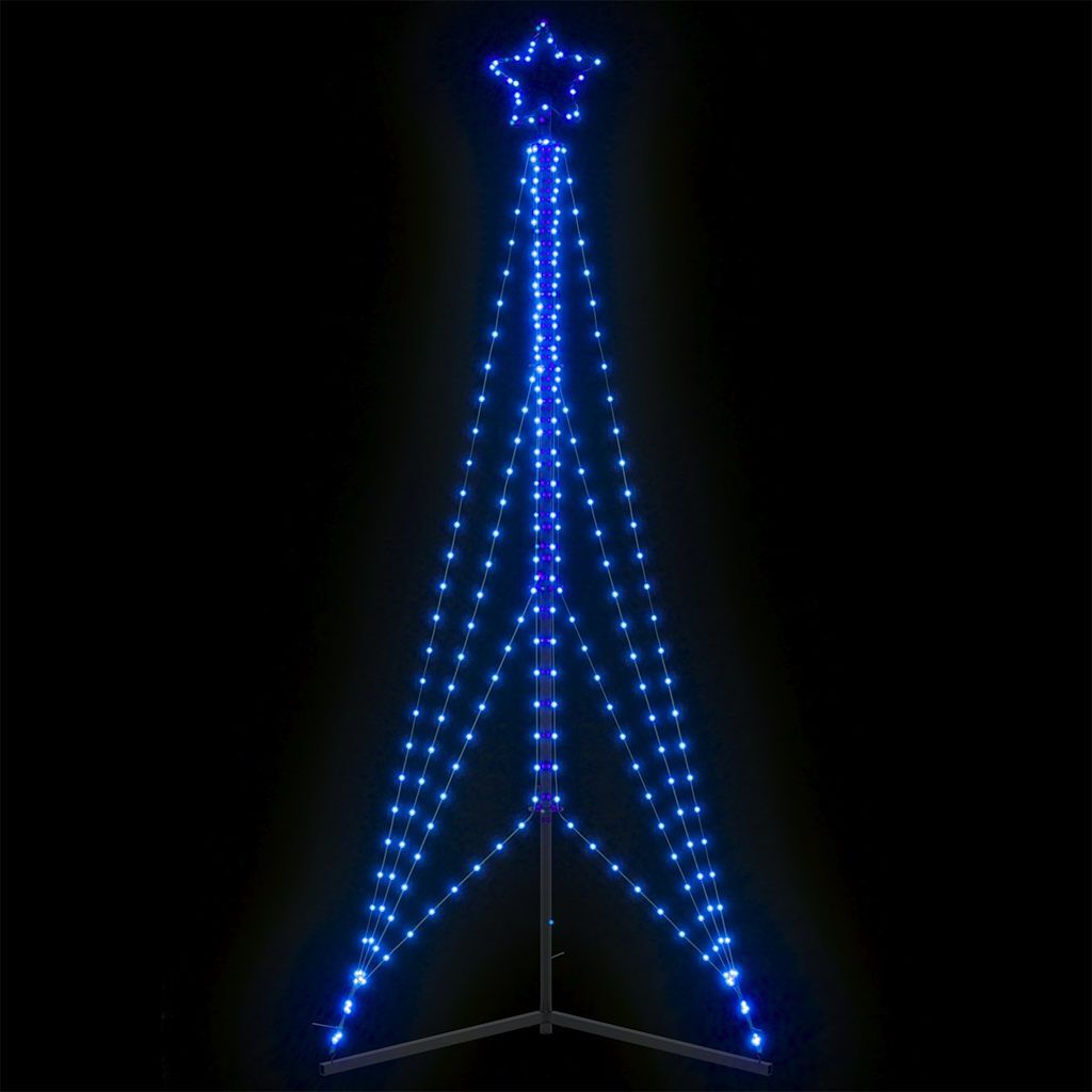 vidaXL Χριστουγεννιάτικο δέντρο LED 483 LED μπλε 240 cm