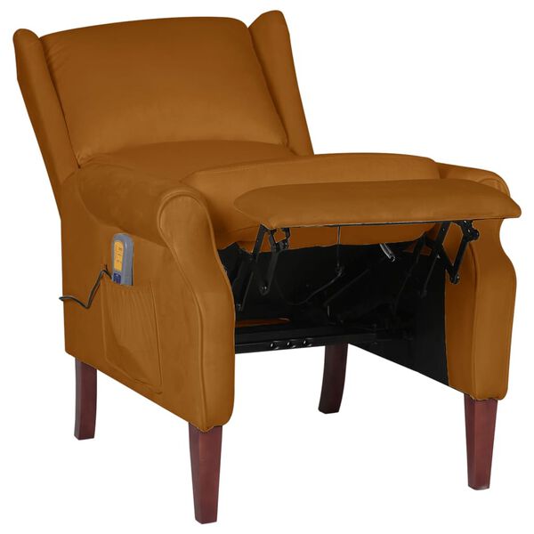 vidaXL &Pi;&omicron;&lambda;&upsilon;&theta;&rho;ό&nu;&alpha; &Mu;&alpha;&sigma;ά&zeta; &Alpha;&nu;&alpha;&kappa;&lambda;&iota;&nu;ό&mu;&epsilon;&nu;&eta; &Kappa;&alpha;&phi;έ &Beta;&epsilon;&lambda;&omicron;ύ&delta;&iota;&nu;&eta;