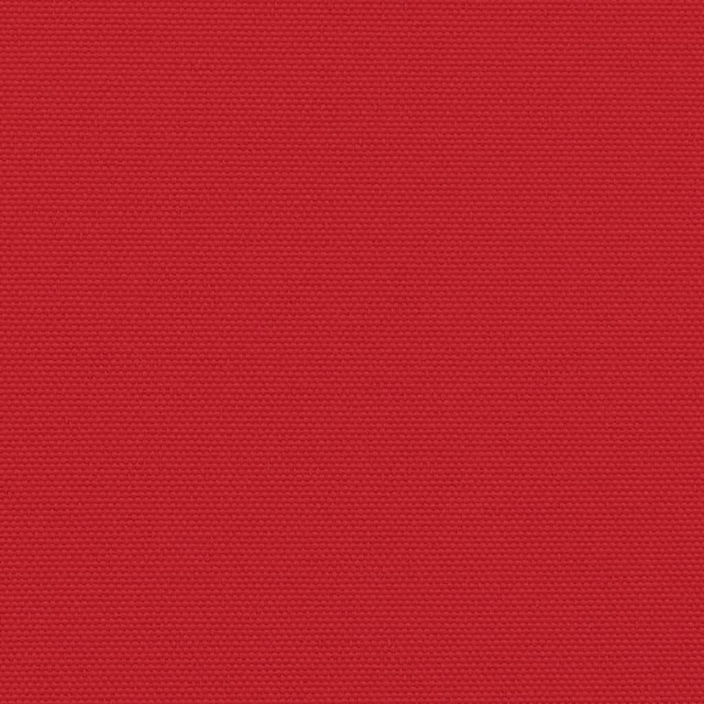vidaXL Σκίαστρο Πλαϊνό Συρόμενο Κόκκινο 120 x 1000 εκ.