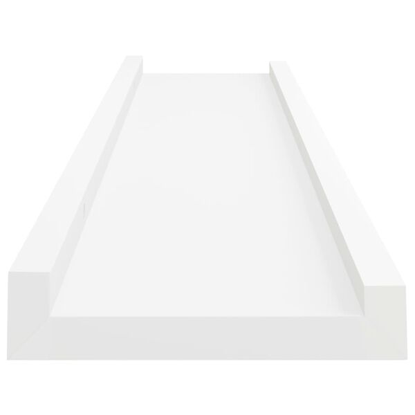 vidaXL Ράφια για Κορνίζες 2 τεμ. Λευκά 40 x 9 x 3 εκ. από MDF