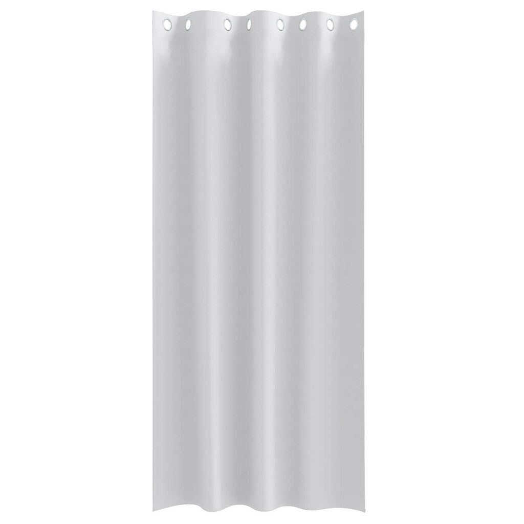 vidaXL Κουρτίνες 2 pcs Ανοιχτό Γκρι 245 x 140 εκ. Πολυεστέρας