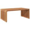 vidaXL &Pi;&lambda;&epsilon;&upsilon;&rho;&iota;&kappa;ό &Tau;&rho;&alpha;&pi;έ&zeta;&iota; &Kappa;ή&pi;&omicron;&upsilon; &Kappa;&alpha;&phi;έ 90 x 50 x 36 cm &Sigma;&tau;&epsilon;&rho;&epsilon;ό &Xi;ύ&lambda;&omicron; &Tau;ί&kappa;