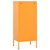vidaXL Ντουλάπι Αποθήκευσης Μουσταρδί 42,5 x 35 x 101,5 εκ. από Ατσάλι