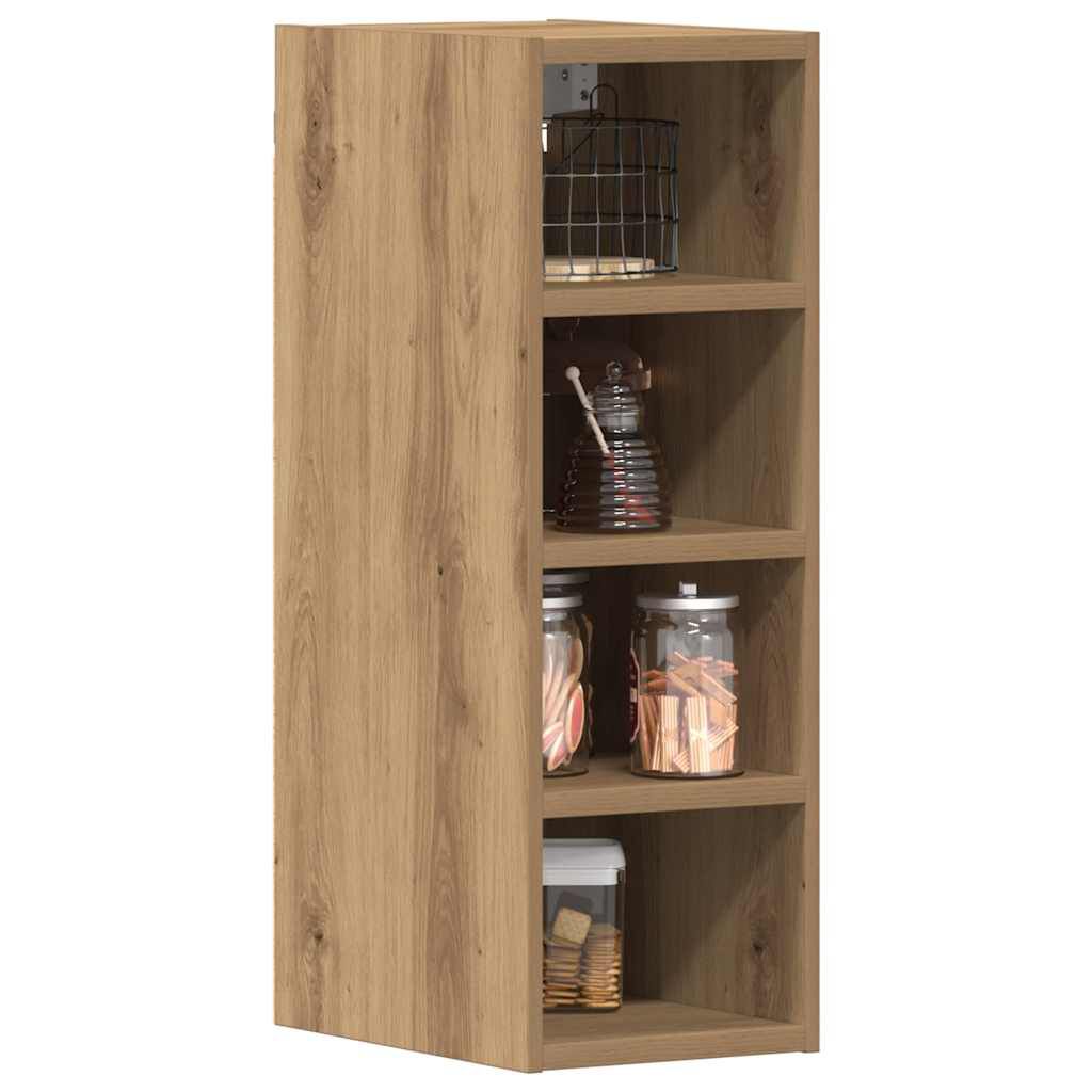 vidaXL κρεμαστό ντουλάπι Riga Artisan Oak 20x29,5x60 cm Ξύλο μηχανής