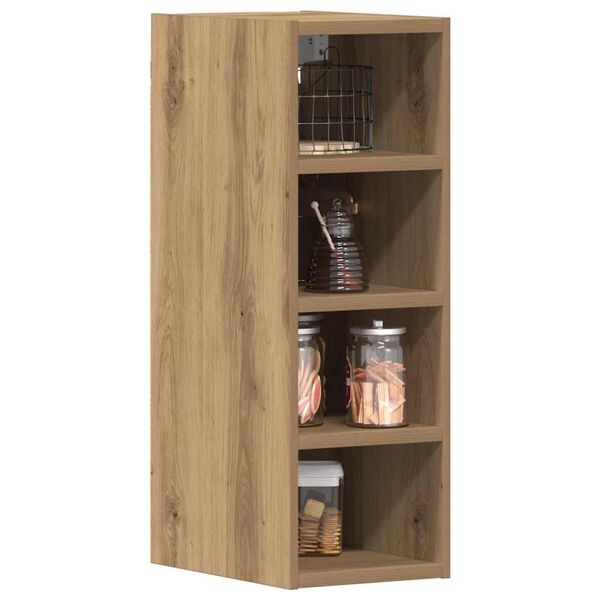 vidaXL κρεμαστό ντουλάπι Riga Artisan Oak 20x29,5x60 cm Ξύλο μηχανής
