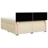 vidaXL &Kappa;&rho;&epsilon;&beta;ά&tau;&iota; Boxspring &mu;&epsilon; &Sigma;&tau;&rho;ώ&mu;&alpha; &Kappa;&rho;&epsilon;&mu; 180x200 &epsilon;&kappa;. &Upsilon;&phi;&alpha;&sigma;&mu;ά&tau;&iota;&nu;&omicron;