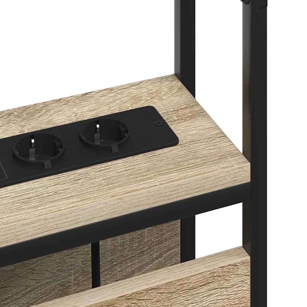 vidaXL Κεφαλάρι Αποθήκης Sonoma Δρυς 75 cm Επεξεργασμένο ξύλο