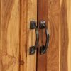 vidaXL Ντουλάπι 65 x 30 x 70 εκ. Ανακυκλωμένο Ξύλο Teak & Ατσάλι
