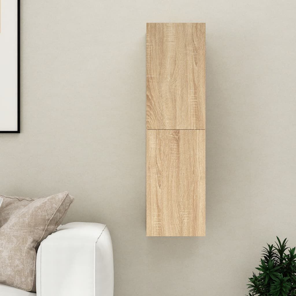 vidaXL Έπιπλο Τηλεόρασης Sonoma Δρυς 30,5x30x110 εκ. από Επεξ. Ξύλο