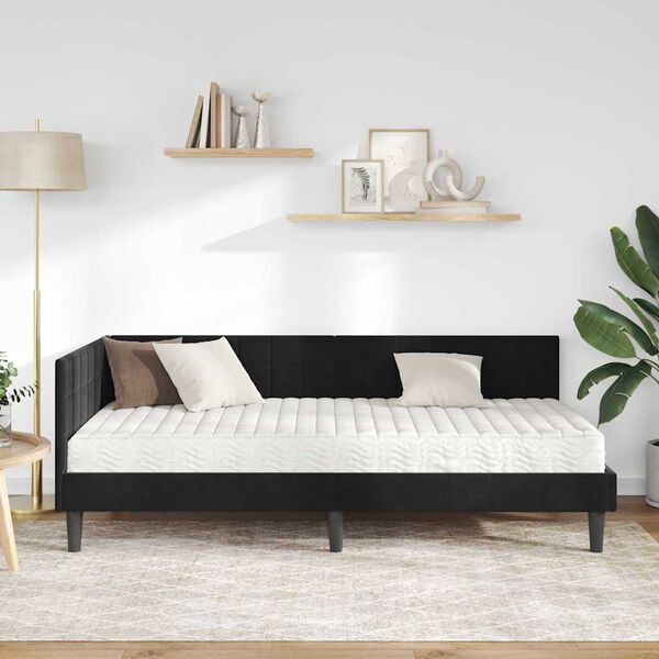 vidaXL &Kappa;&rho;&epsilon;&beta;ά&tau;&iota; &gamma;&omega;&nu;ί&alpha;&sigmaf; &mu;&epsilon; &sigma;&tau;&rho;ώ&mu;&alpha; &mu;&epsilon; &kappa;&epsilon;&phi;&alpha;&lambda;ά&rho;&iota; 2 pcs &Mu;&alpha;ύ&rho;&omicron; &Beta;&epsilon;&lambda;&omicron;ύ&delta;&omicron;