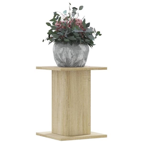 vidaXL Βάσεις Φυτών 2 Τεμ. Sonoma Δρυς 30x30x40 εκ. Επεξεργασμένο Ξύλο