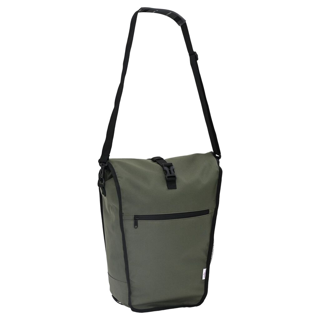 vidaXL Τσάντα Ποδηλάτου για τη Ράγα 20 L Ελιά 34x16x59 εκ