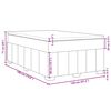vidaXL &Kappa;&rho;&epsilon;&beta;ά&tau;&iota; Boxspring &mu;&epsilon; &Sigma;&tau;&rho;ώ&mu;&alpha; &Mu;&alpha;ύ&rho;&omicron; 120x190 &epsilon;&kappa;. &Upsilon;&phi;&alpha;&sigma;&mu;ά&tau;&iota;&nu;&omicron;