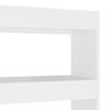vidaXL Βιβλιοθήκη/Διαχωριστικό Χώρου Λευκό 100x30x135 εκ.