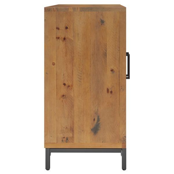 vidaXL Ντουλάπι Καφέ 75 x 35 x 70 εκ. από Μασίφ Ξύλο Πεύκου