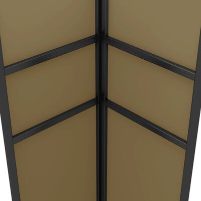 vidaXL Κιόσκι με Διπλή Οροφή Taupe 3 x 3 x 2,7 μ. 180 γρ/μ²