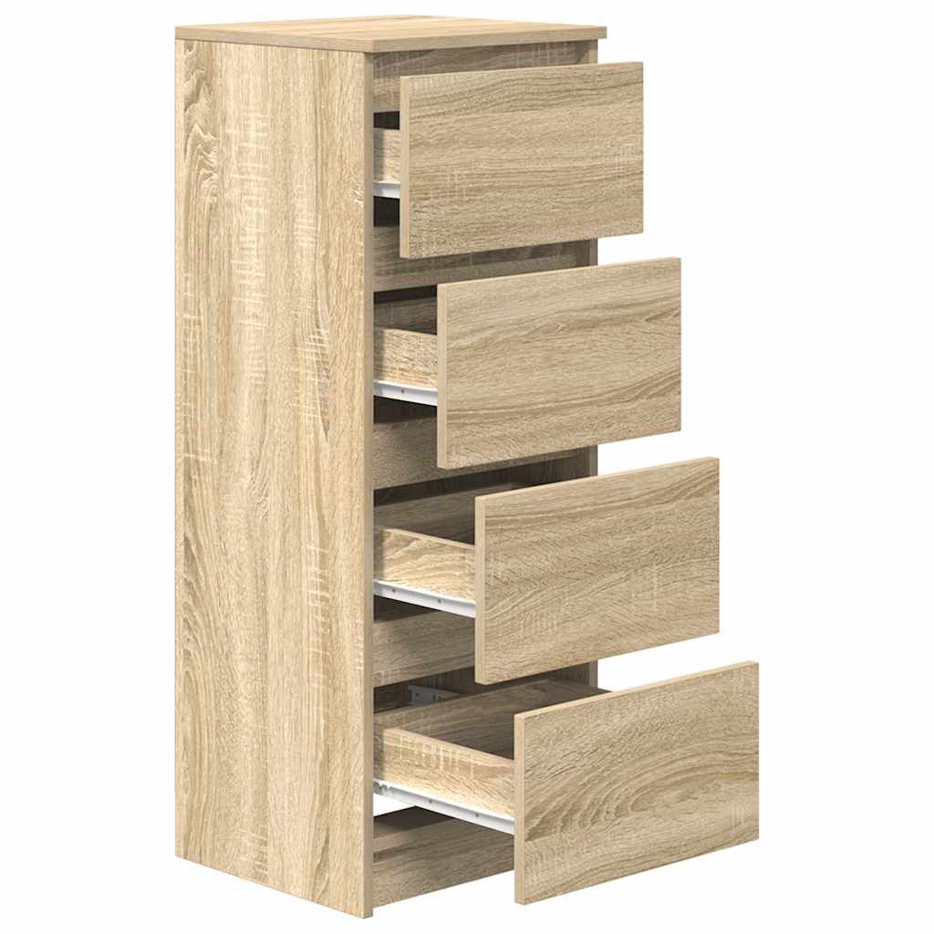 vidaXL Ντουλάπι Sonoma Δρυς 37,5x35x99 εκ. από Επεξεργασμένο Ξύλο