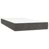 vidaXL &Kappa;&rho;&epsilon;&beta;ά&tau;&iota; Boxspring &mu;&epsilon; &Sigma;&tau;&rho;ώ&mu;&alpha; & LED &Sigma;&kappa;. &Gamma;&kappa;&rho;&iota; 90x190 &epsilon;&kappa;. &Beta;&epsilon;&lambda;&omicron;ύ&delta;&iota;&nu;&omicron;