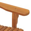 vidaXL Καρέκλα Κήπου Adirondack 79 x 95 x 92 εκ. από Μασίφ Ξύλο Teak