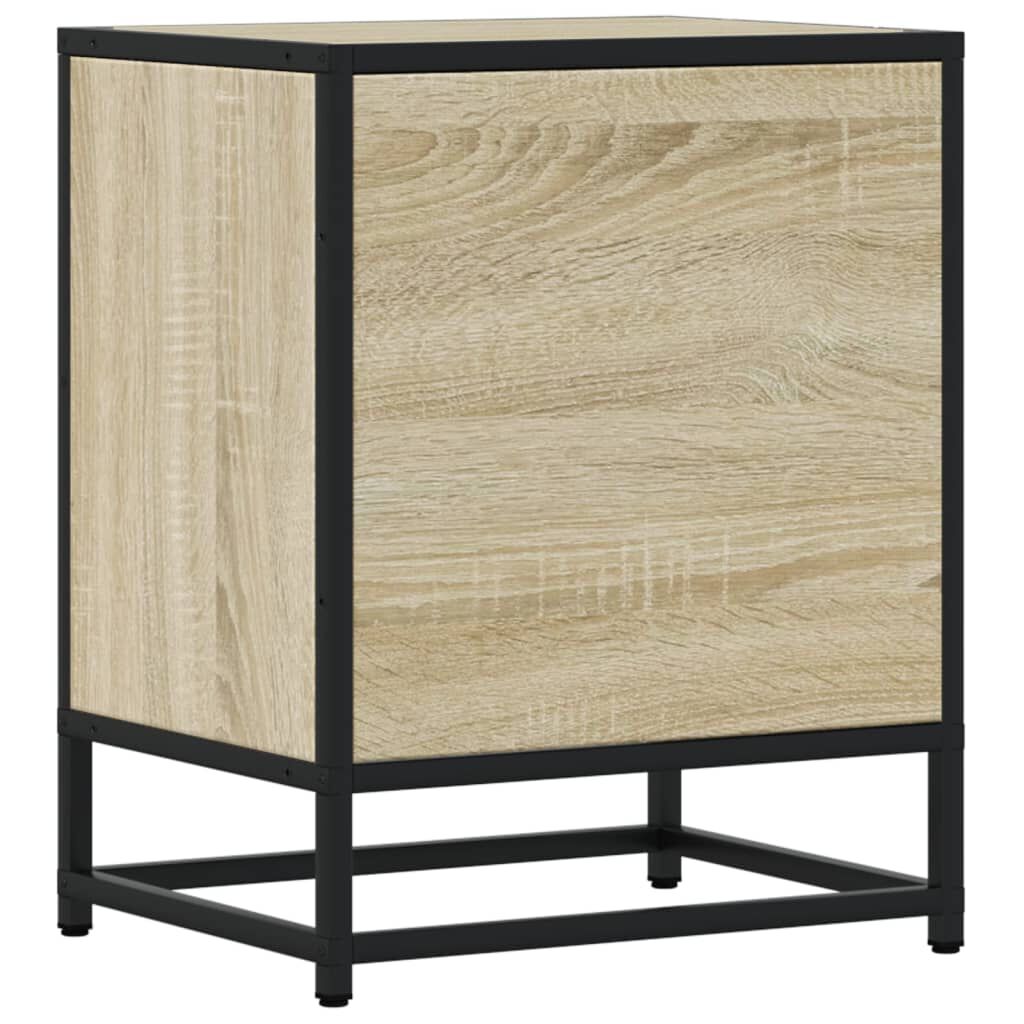 vidaXL Κομοδίνα Sonoma Δρυς 40x31x50 εκ. Επεξεργασμένο Ξύλο