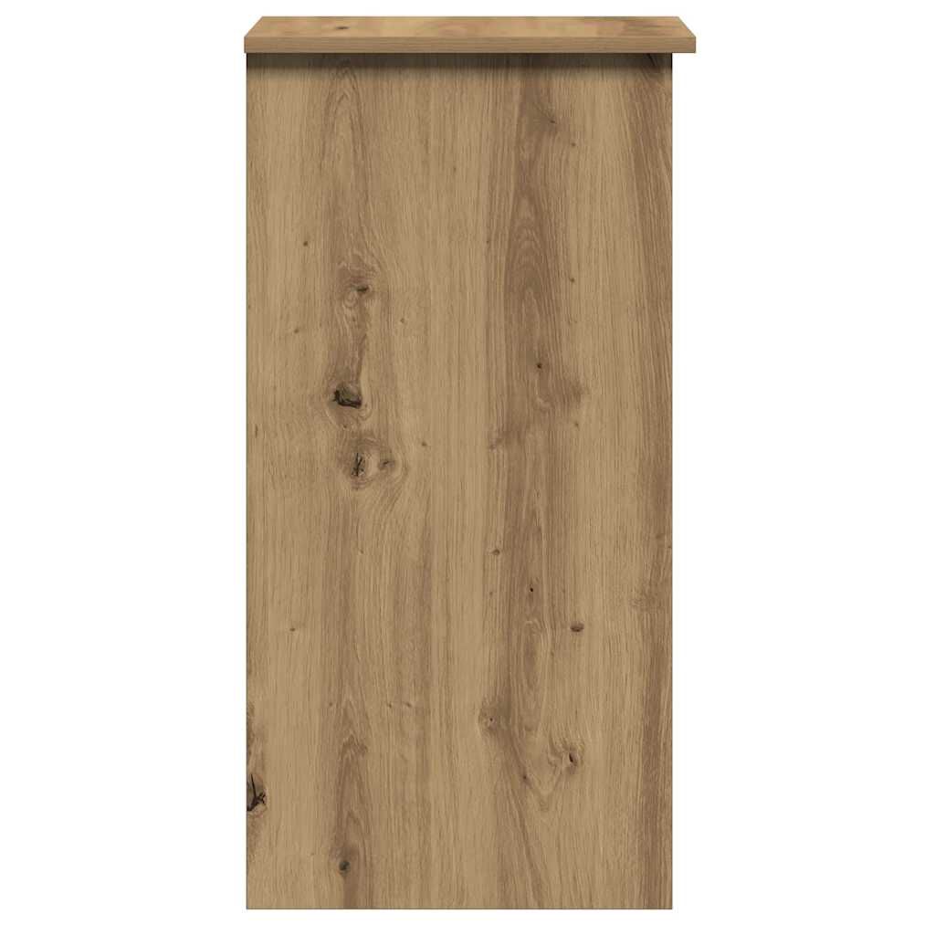 vidaXL Γραφείο με Ράφια Αρτισιανή Δρυς 184x40x78 εκ Επεξεργασμένο Ξύλο