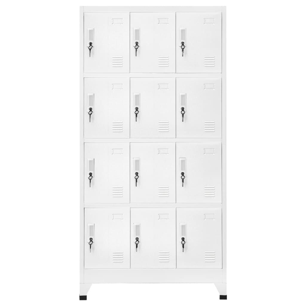 vidaXL Ντουλάπι ντουλαπιών 90x45x180 cm με 12 Τμήματα