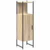 vidaXL Σετ Επίπλων Μπάνιου με ράφι 3 pcs Καφέ 33 x 33 x 120.5 εκ.