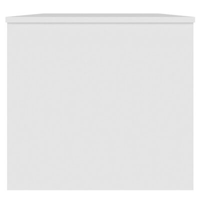 vidaXL Τραπεζάκι Σαλονιού Λευκό 102x50,5x46,5 εκ. Επεξεργασμένο Ξύλο