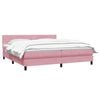 vidaXL &Kappa;&rho;&epsilon;&beta;ά&tau;&iota; Boxspring &mu;&epsilon; &Sigma;&tau;&rho;ώ&mu;&alpha; &Rho;&omicron;&zeta; 180x210 &epsilon;&kappa;. &Beta;&epsilon;&lambda;&omicron;ύ&delta;&iota;&nu;&omicron;