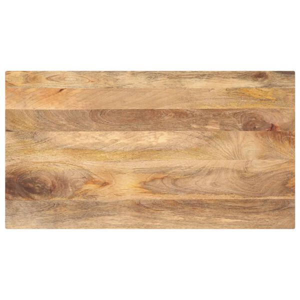 vidaXL Επιφάνεια Τραπεζιού Ορθογώνια 120x60x2,5 εκ. Μασίφ Ξύλο Μάνγκο