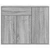 vidaXL Ντουλάπι Γκρι Sonoma 88x30x70 εκ. από Επεξεργασμένο Ξύλο