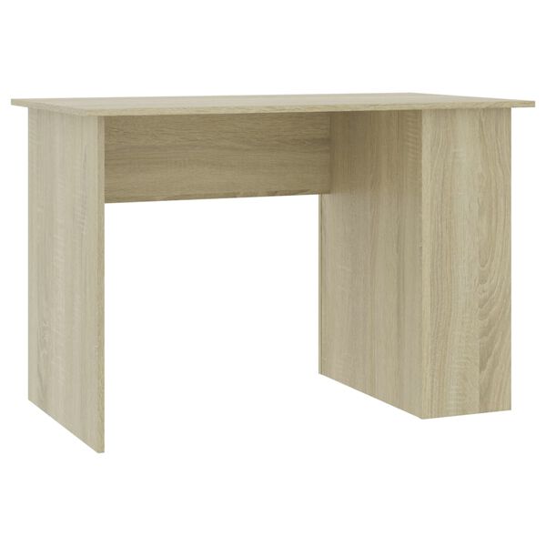 vidaXL Γραφείο Χρώμα Sonoma Δρυς 110 x 60 x 73 εκ. από Μοριοσανίδα