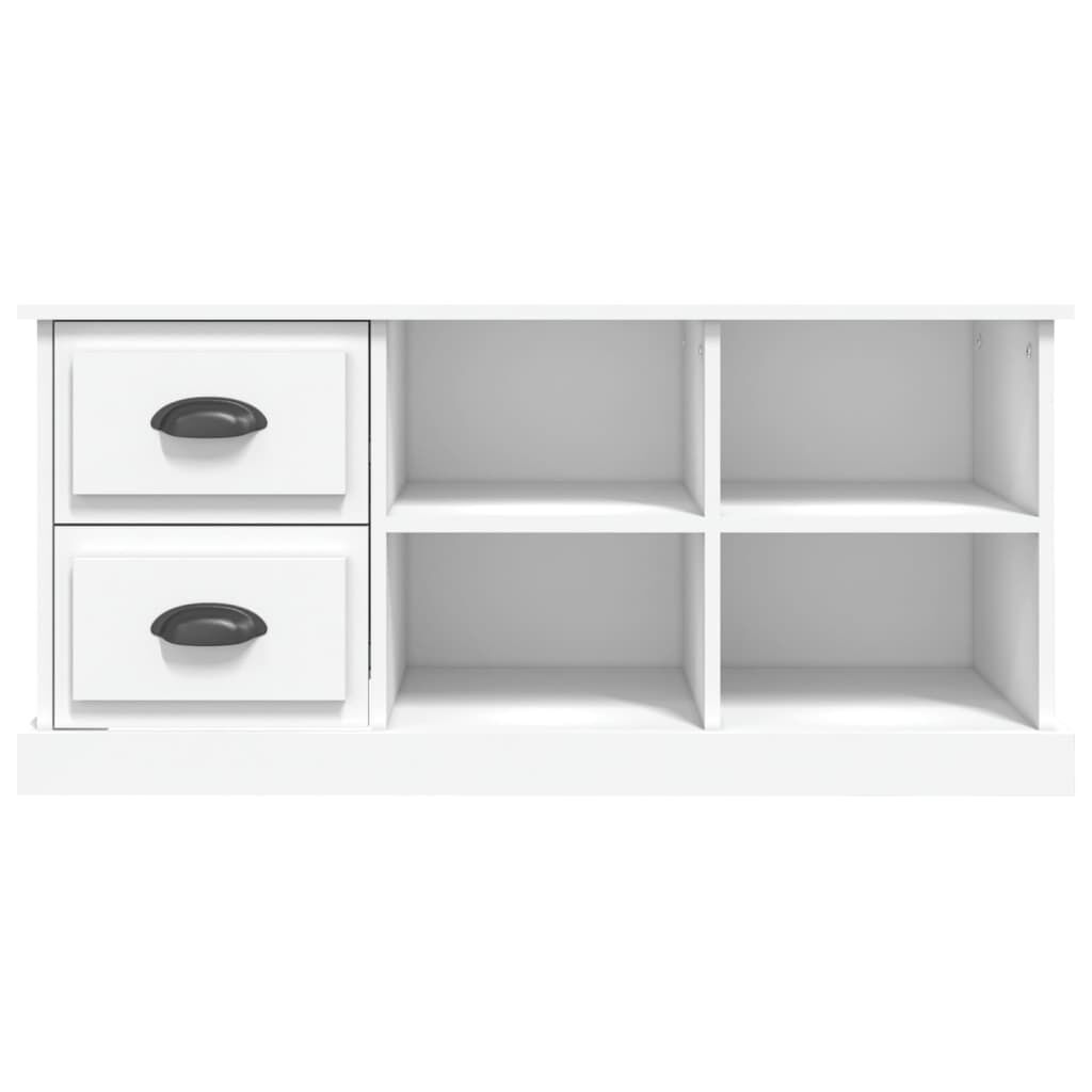 vidaXL Έπιπλο Τηλεόρασης Λευκό 102x35,5x47,5 εκ. Επεξεργασμένο Ξύλο