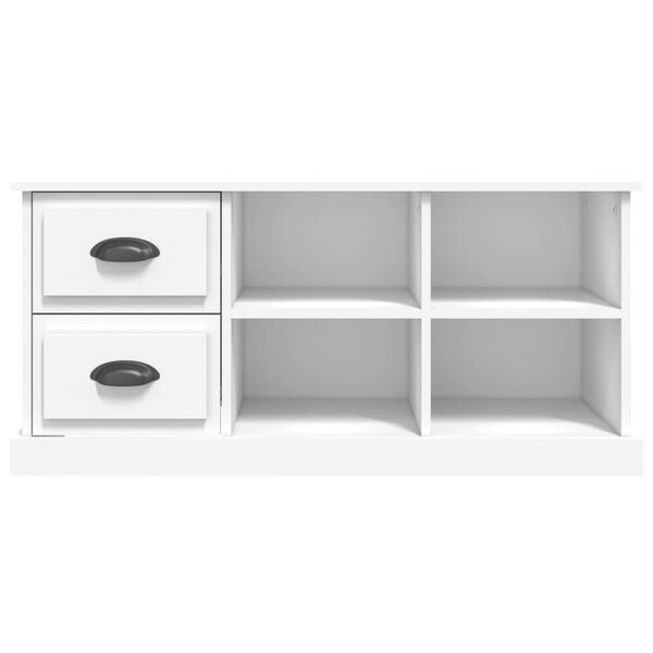 vidaXL Έπιπλο Τηλεόρασης Λευκό 102x35,5x47,5 εκ. Επεξεργασμένο Ξύλο