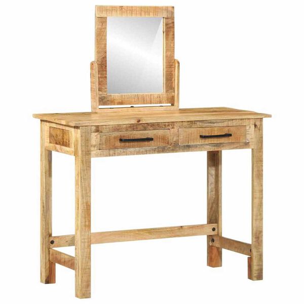 vidaXL Τραπέζι περιποίησης Καφέ 100 x 40 x 120 εκ. Μασίφ ξύλο μάνγκο