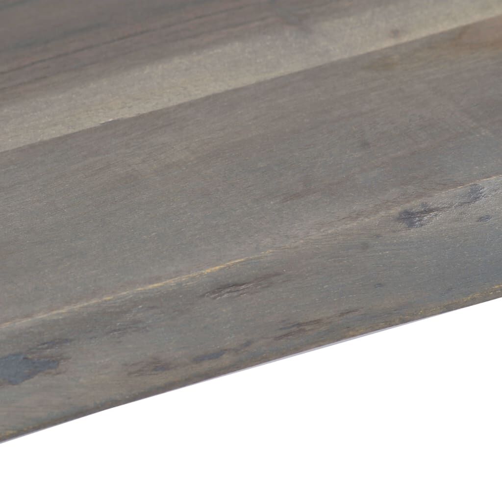 vidaXL Τραπεζάκι Σαλονιού Live Edge Γκρι 115x60x40 εκ. Ξύλο Ακακίας