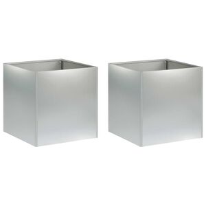vidaXL &Gamma;&lambda;ά&sigma;&tau;&rho;&alpha; &Kappa;ή&pi;&omicron;&upsilon; 2 &tau;&mu;&chi;. &Alpha;&sigma;&eta;&mu;ί 45 x 45 x 45 cm