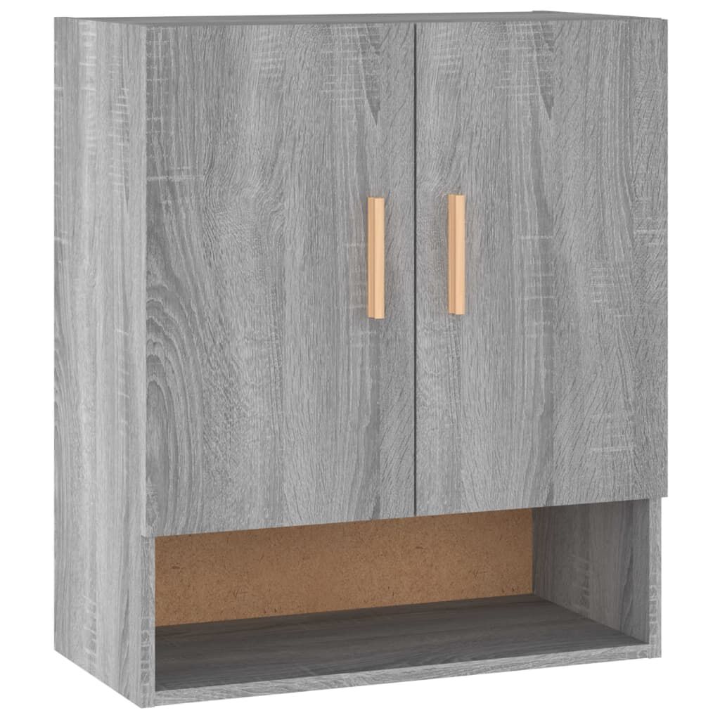 vidaXL Ντουλάπι Τοίχου Γκρι Sonoma 60x31x70εκ. Επεξεργασμένο Ξύλο