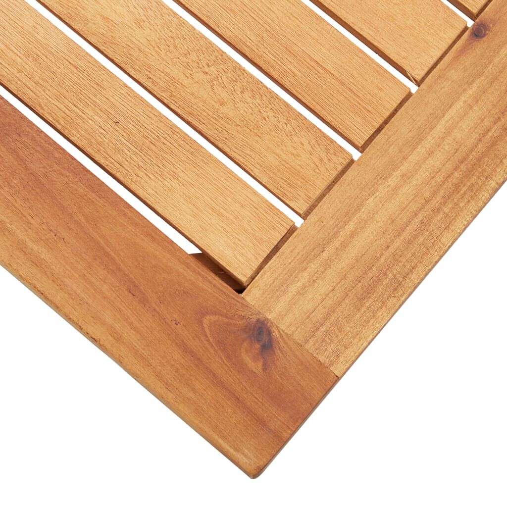vidaXL Τραπεζάκι Σαλονιού Κήπου 60 x 60 x 36 εκ. Μασίφ Ξύλο Ακακίας