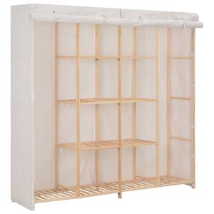 vidaXL &Nu;&tau;&omicron;&upsilon;&lambda;ά&pi;&alpha; &Lambda;&epsilon;&upsilon;&kappa;ή 173 x 40 x 170 &epsilon;&kappa;. &Upsilon;&phi;&alpha;&sigma;&mu;ά&tau;&iota;&nu;&eta;
