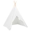 vidaXL &Sigma;&kappa;&eta;&nu;ή Teepee &Pi;&alpha;&iota;&delta;&iota;&kappa;ή &Lambda;&epsilon;&upsilon;&kappa;ή 120x120x150 &epsilon;&kappa;. Peach Skin &mu;&epsilon; &Sigma;ά&kappa;&omicron;