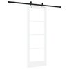 vidaXL Συρόμενη Πόρτα ORKDAL Λευκό 73.5 x 198.5 εκ. Ξύλο και μέταλλο