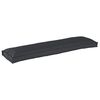 vidaXL Σετ Μαξιλαριών Πάγου 2 pcs Μαύρο 150 x 40 x 8 εκ. ύφασμα
