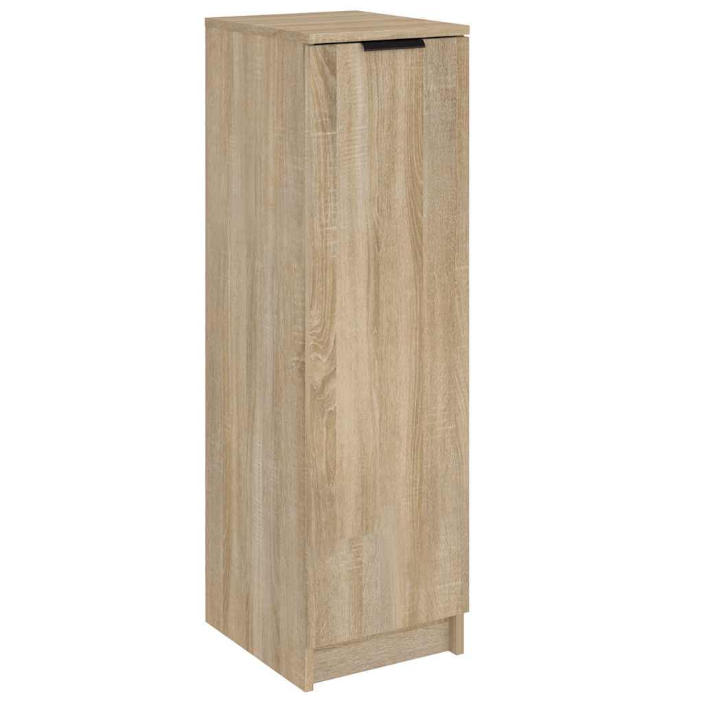 vidaXL Παπουτσοθήκη Sonoma Δρυς 30x35x100 εκ. από Επεξεργασμένο Ξύλο