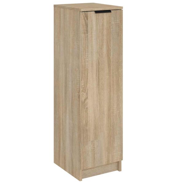vidaXL Παπουτσοθήκη Sonoma Δρυς 30x35x100 εκ. από Επεξεργασμένο Ξύλο
